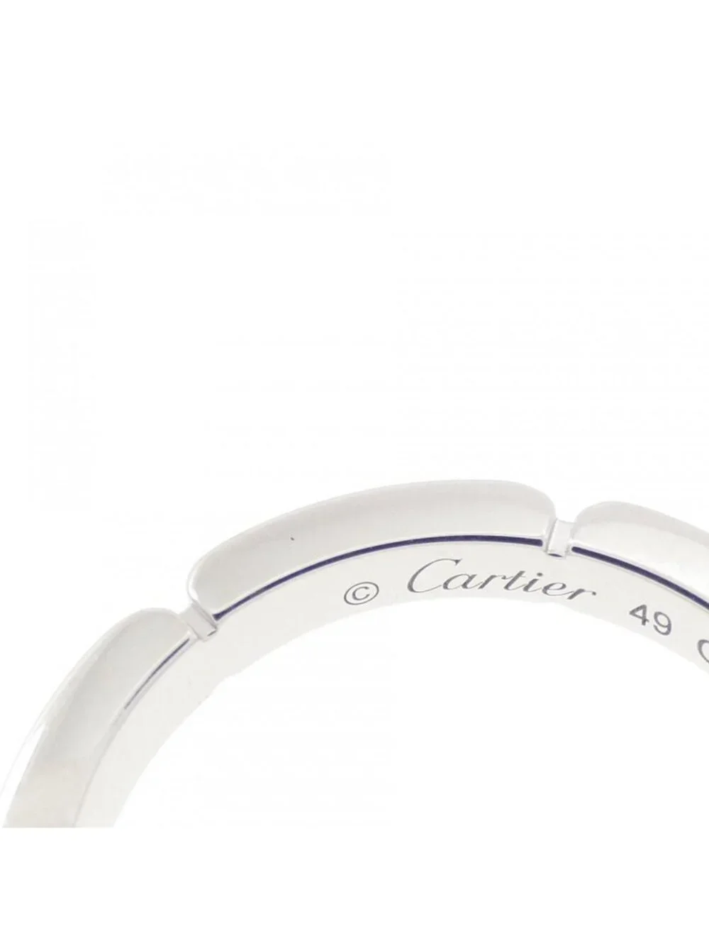 Cartier Maillon Panthere Half Diamond Ring